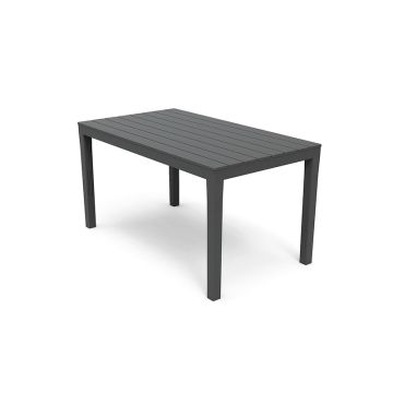 Lauko stalas PROGARDEN SUMATRA 01790, pilkas, 138×80×72 cm