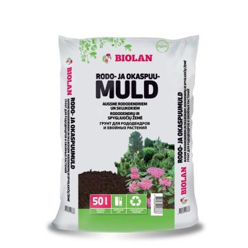 Rododendrų ir spygliuočių žemė BIOLAN, 50 l