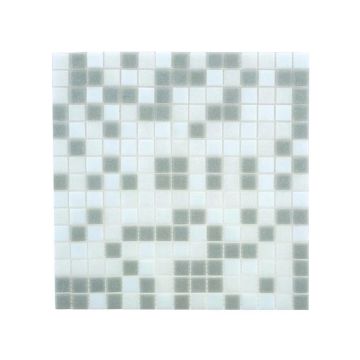 Stiklo mozaikos pilka BTS101, 32.7 x 32.7 cm