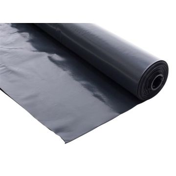 Polietileno plėvelė, 150 µm, 6 x 80 m, juoda