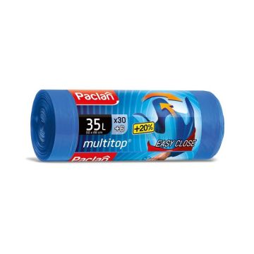 Šiukšlių maišai Paclan, 35l, 36 vnt.