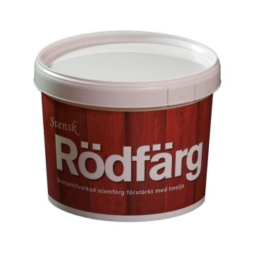 Medinių fasadų dažai RODFARG raudona 10 l