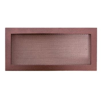 Grotelės židiniui HEARTH, vario spalvos, 170 x 370 mm