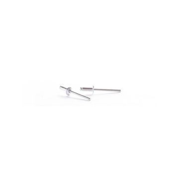 Aliuminės kniedės, 4 x 10 mm, 1000 vnt.