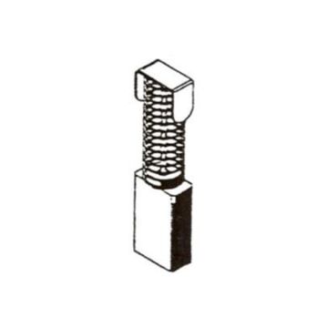 Angliniai šepetėliai 30-19-015-H, 5 x 10 x 18 mm, 2 vnt