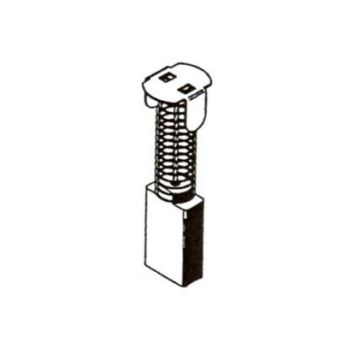 Angliniai šepetėliai 30-34-013-H, 6,3 x 12,7 x 23,5mm, 2vnt
