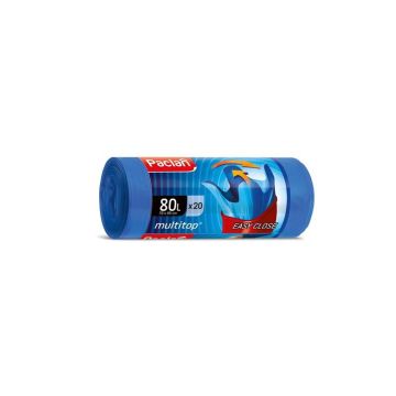 Šiukšlių maišai Paclan, 80l, 20 vnt., 23MK