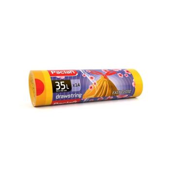 Šiukšlių maišai Paclan, 35 l, 14 vnt., 15MK