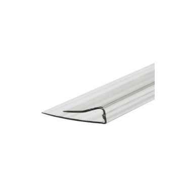 Polikarbonato profilis U, 0,4 x 210 cm