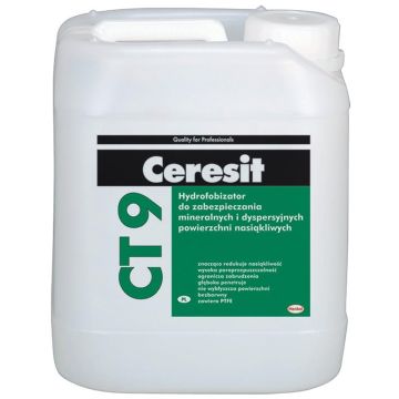 IMPREGNANTAS CERESIT CT9 HIDROFOBIZATORIUS 10L