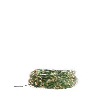 Girlianda, 672 LED, 220 cm, šiltai balta