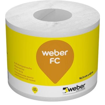 Juosta stiklo audinio WEBER FC 125MM 40M