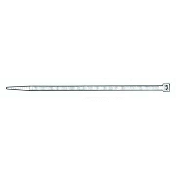 Tvirtinimo dirželis Elematic, 7,5 x 365 mm, baltas