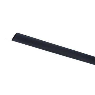 Terminis vamzdelis Okko, 9.5/4.8mm, juodas, 1 m