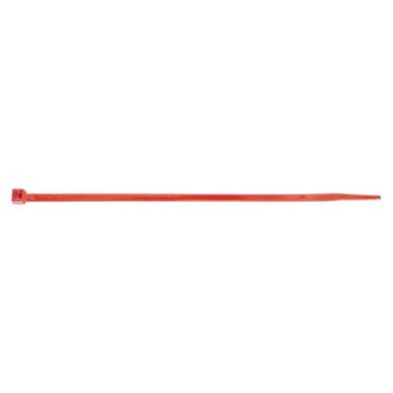 Tvirtinimo dirželis Elematic, 3,5 x 200 mm, raudonas