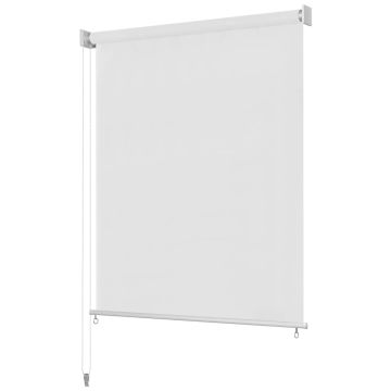 Lauko roletas, 405 (plotis) x 230 (aukštis) cm, baltos spalvos