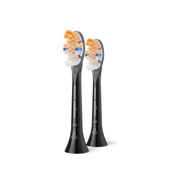 Philips | Replacement brush heads | HX9092/88 Sonicare Premium All-in-One | Heads | For adults | Number of brush heads included 2 | Black