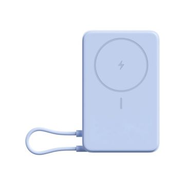 Xiaomi išorinė baterija BHR08PCGL, įmontuojamas, mėlynos spalvos, 10000 mAh