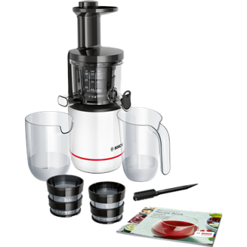 Bosch sulčiaspaudė MESM500W VitaExtract, baltos spalvos, 150 W