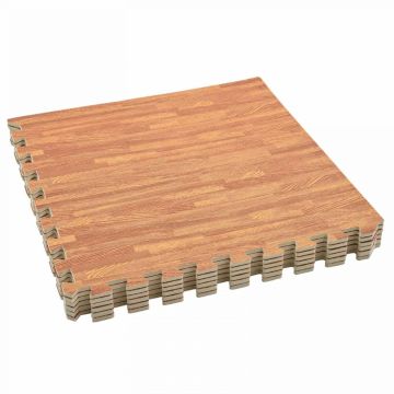 Dėlionės pratimų kilimėliai 12 pcs Ruda 4,32 ㎡ EVA puta