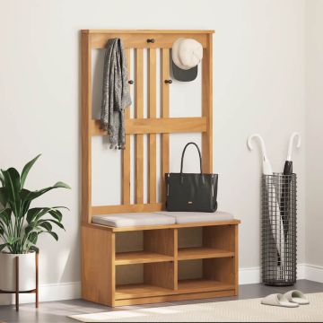 salės medis SANDNES 87x40x159,5 pušies masyvo