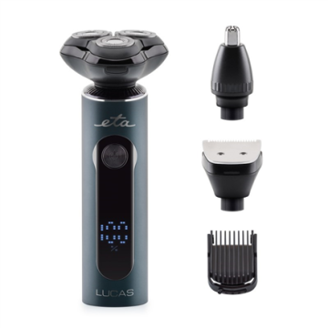 ETA Shaver | Lucas ETA434390000 | Operating time (max) 50 min | Lithium Ion | Black