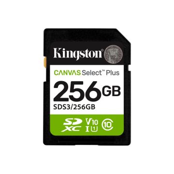 Kingston atminties kortelė U1/U3, 256 GB
