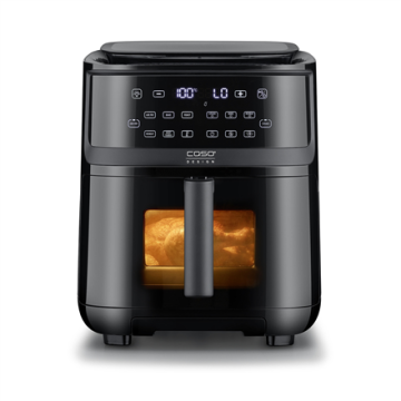 Caso gruzdintuvė Steam and AirFry 700, juodos spalvos, 7 L