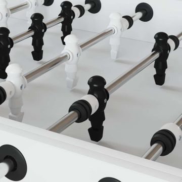 Stalo futbolo žaidėjai 24 pcs Juoda ir Balta HIPS