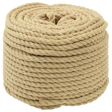 Laivo virvė 0.8 mm 50 m Natūrali