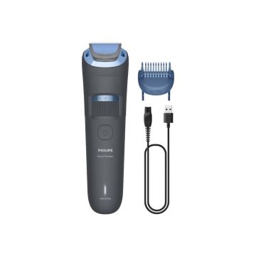 Philips kirpimo mašinėlė BT3617/15 Series 3000, tamsiai pilkos spalvos, belaidis