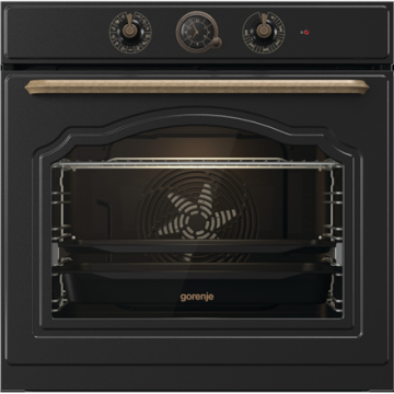 Gorenje orkaitė BOS67371CLB, 59,5 cm pločio, juodos spalvos, 77 L