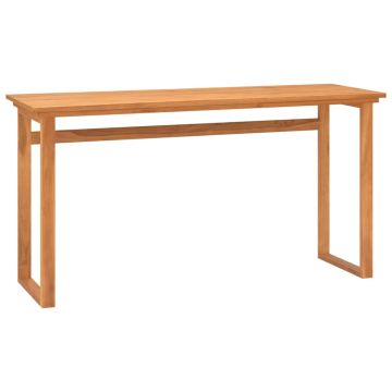 Rašomasis stalas, 120x45x75cm, tikmedžio medienos masyvas