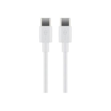 Goobay USB-C,Charging and Sync Cable, 2 m, white | Goobay