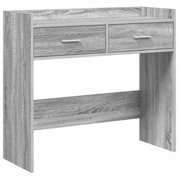 Konsolinis stalas Pilka Sonoma 90 x 35 x 80 cm Apdirbta mediena