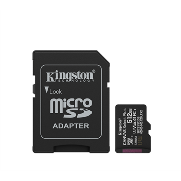 Kingston atminties kortelė U1/U3, 512 GB