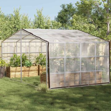 Tent su kilpom Skaidrus 3 x 12 m Polietilenas