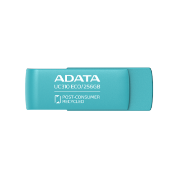 ADATA USB atmintinė UC310 ECO, žalios spalvos, 256 GB