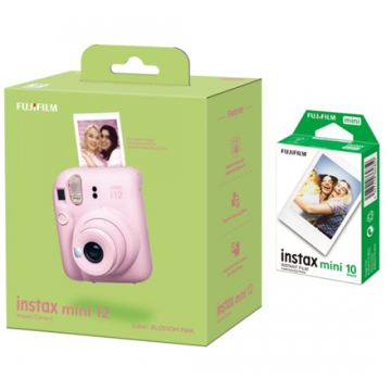 Fujifilm fotoaparatas 10pl, rožinės spalvos
