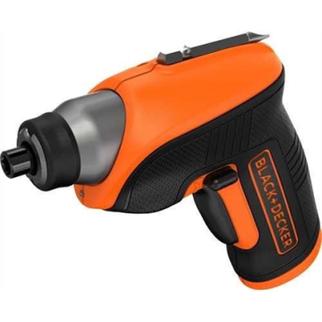 BLACK & DECKER akumuliatorinis gręžtuvas-suktuvas BDCS3652LC-QW, 1,5 Ah, juodos spalvos