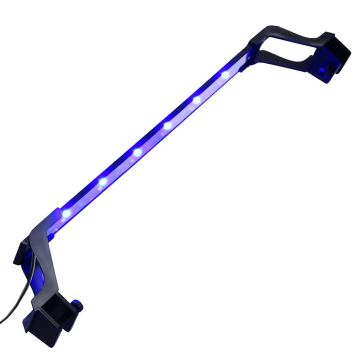 LED akvariumo lempa su spaustukais, mėlyna ir balta, 55-70cm