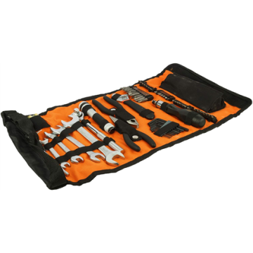 BLACK & DECKER mechaninis įrankis Tool set, A7144, juodos spalvos, 72 vnt