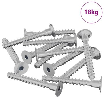 Varžtas 5143 pcs Cinkuota 5 x 40 mm Geležis