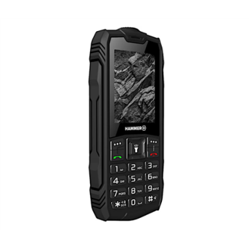 Hammer | Rock | Black | 2.4  | TFT | 32 MB | 32 MB | Dual SIM | Bluetooth | 3.0 | Main camera resolution 0.3 MP | 1800 mAh
