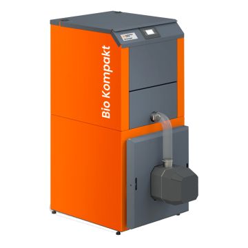 Granulinis katilas BIO KOMPAKT 20kW, su KIPI ROT POWER D20 degikliu su 190L talpa