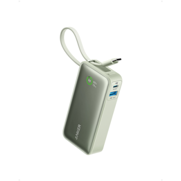 Anker išorinė baterija A1259G61, žalios spalvos, 10000 mAh