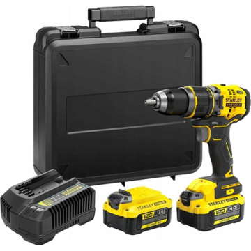 Stanley akumuliatorinis gręžtuvas-suktuvas SFMCD721M2K-QW, 18 V, 4,0 Ah