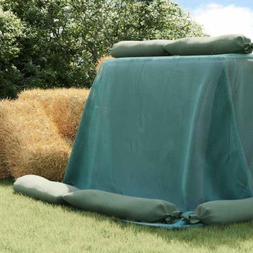 Silso dangtis Žalia 12 x 5 m HDPE