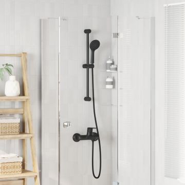 Dušo sistemos rinkinys Juoda 71 cm Nerūdijantis plienas