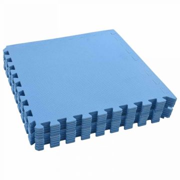 Dėlionės pratimų kilimėliai 12 pcs Mėlyna 4,32 ㎡ EVA puta